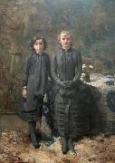 The Sisters of the Painter Schlobach berg